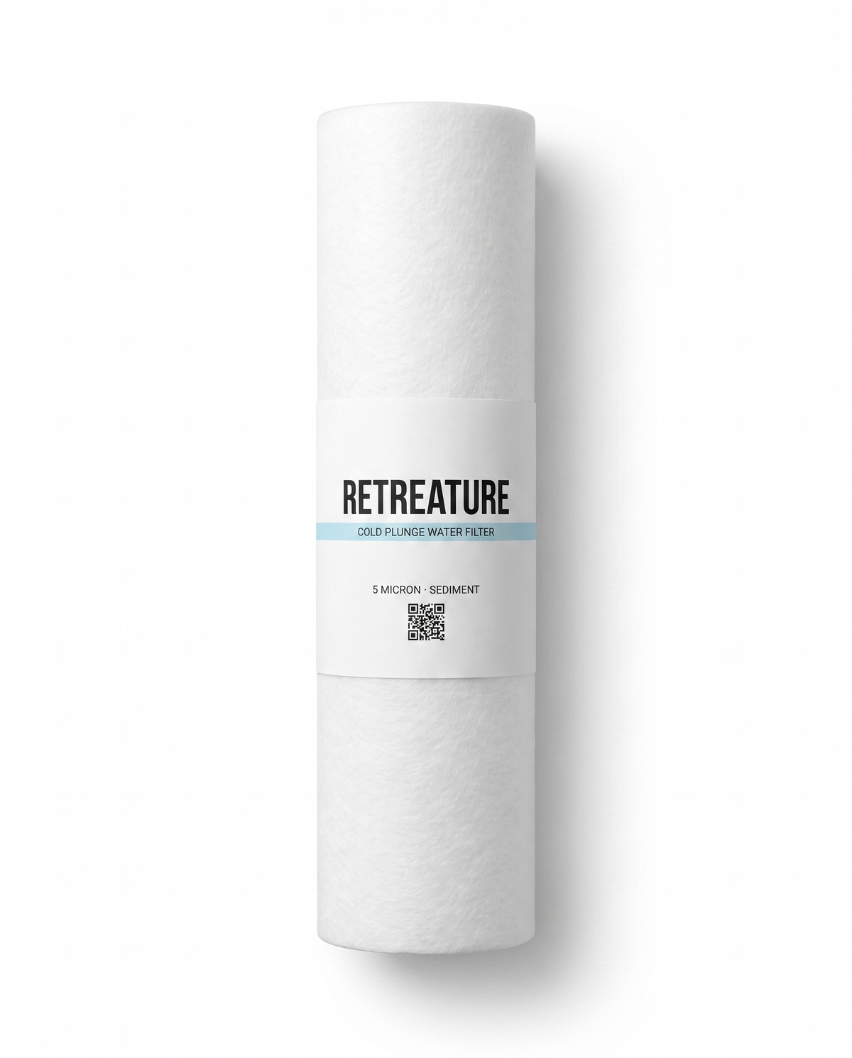 RETREATURE Cold Plunge Water Filter – Front-Produktbild, 5 Micron Sediment